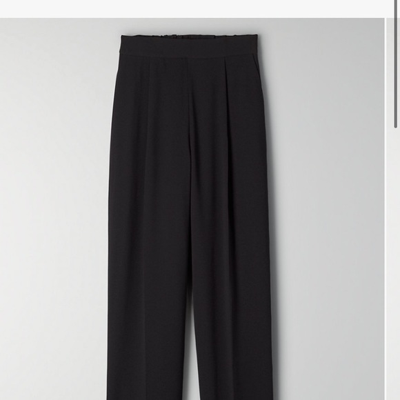 Aritzia Tio pant (wide/straight leg trouser) - Picture 1 of 5